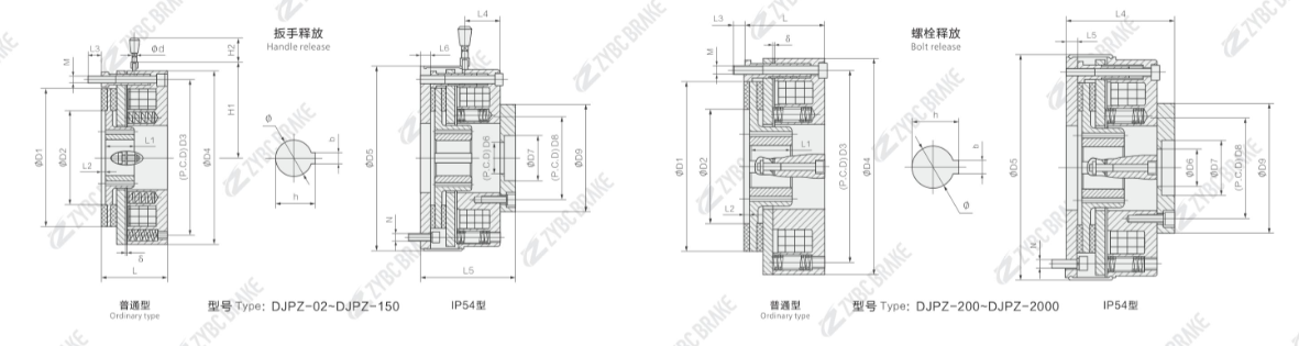 OUTLINE AND INSTALLATION DIMENSION