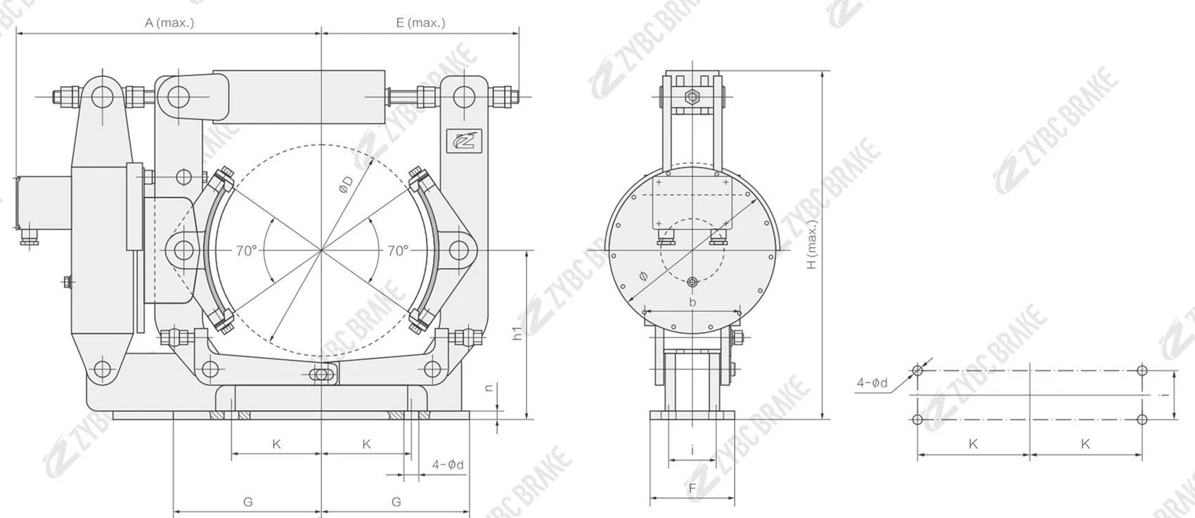 zwza DC Electromagnetic Brake